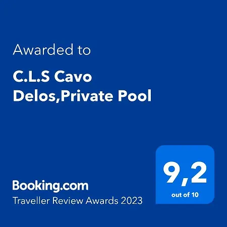 别墅 C.l.s Cavo Delos,private Pool *