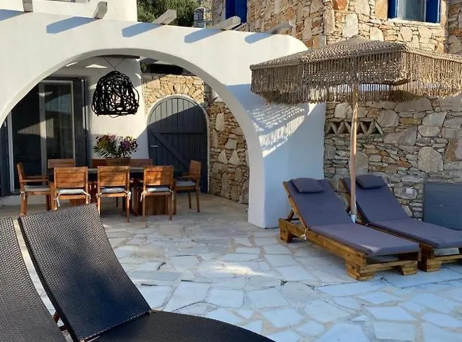 Вилла C.l.s Cavo Delos,private Pool Mykonos Town